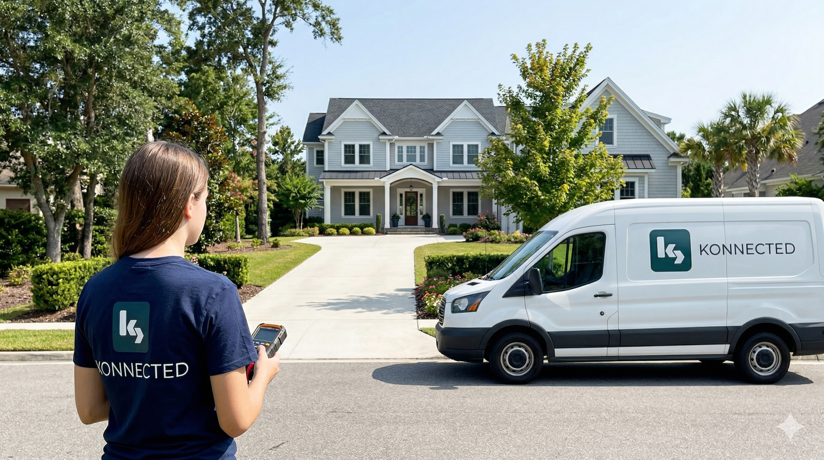 Fiber optic installation technician